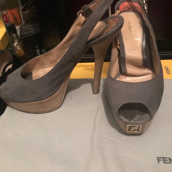 fendi slingback heels